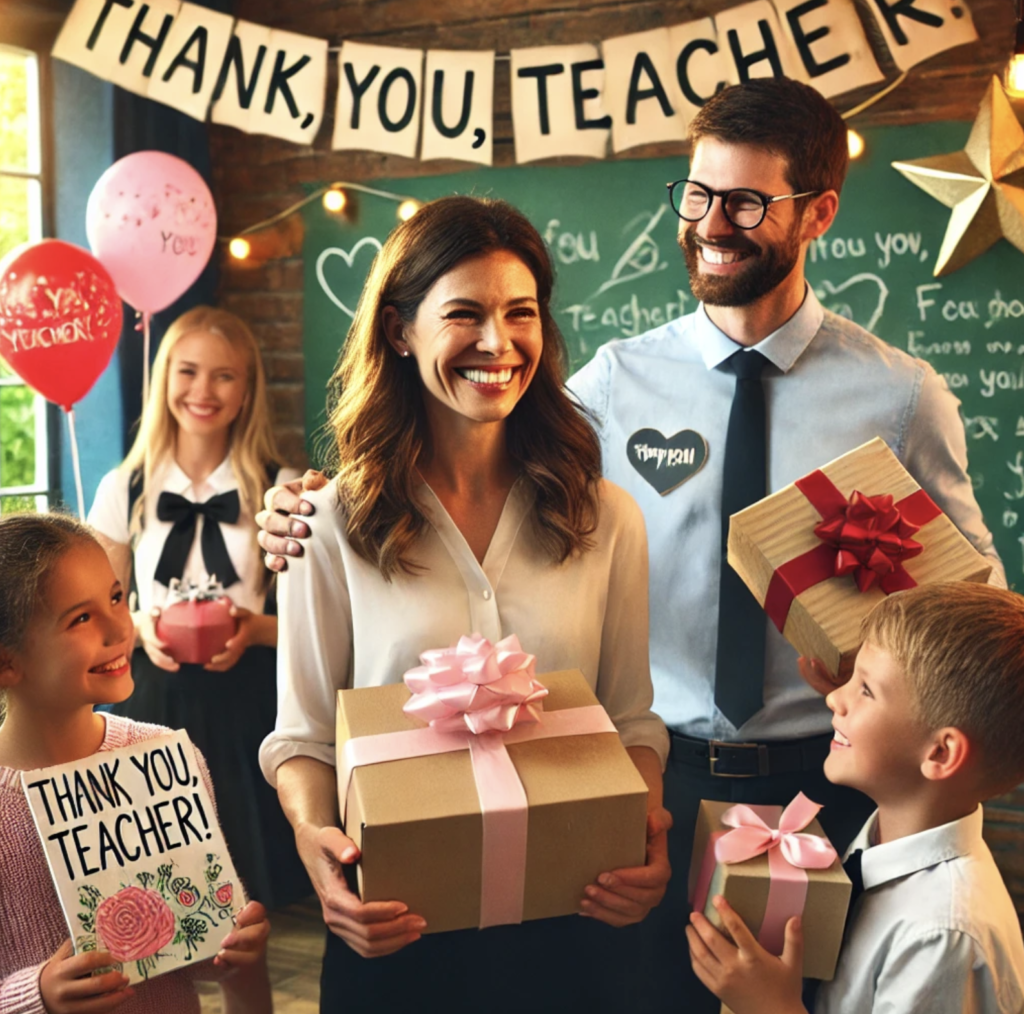 teacher celebration promotional gifts ideas